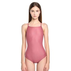 후그 여성용 퍼니베리 로우컷 U리본 타이 back 수영복 WRA2130