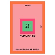 작은 공방 큰 비즈니스가 되다:부업으로 시작해 사업의 틀을 갖추기까지, 몽스북, 나혜선
