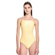 여성용 퍼니베리 로우컷 더블스트랩 X back 수영복 WRA2133