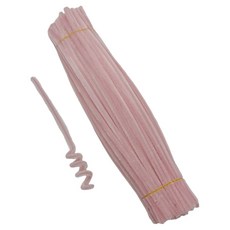 미소로운 모루 철사 6mm x 30cm 100p, 라이트핑크, 1개