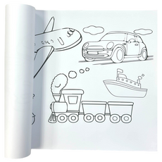 CLEAN 克林 塗鴉鴨鴉丫 100磅兒童著色紙捲 奇幻學習系列, 29.7 x 500cm, 1個, 1片