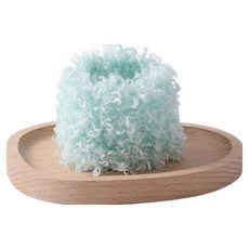 Misoroun 絨毛毛根鐵絲 20mm x 1m, 藍色, 1個