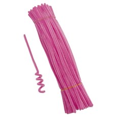 미소로운 모루 철사 6mm x 30cm 100p, 사쿠라핑크, 1개