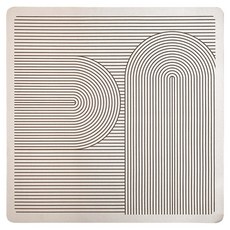 모나코올리브 세탁 건조기 덮개 스크래치 방지 다용도 매트, 플로우라인