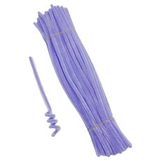 미소로운 모루 철사 6mm x 30cm 100p, 라이트퍼플, 1개
