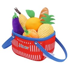 jollybaby 布製蔬果提籃, 混合顏色, 1個