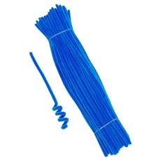 Misoroun 毛根鐵絲 6mm x 30cm 100入, 深藍色, 1個