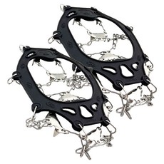 Libero 23爪 Valk 鏈條冰爪, 黑色