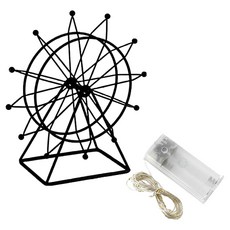 MONACO OLIVE Light Wheel LED摩天輪氣氛燈, 黑色