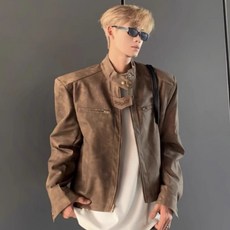 JTL 男士帥氣時尚穿搭街頭風夾克