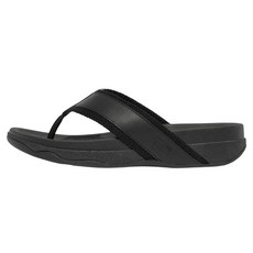 fitflop Surfer 織帶皮革夾腳拖