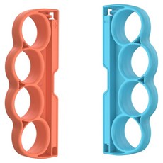 DOBE Switch2 拳擊握把 2件組, 橙色 + 藍色, 1套, TNS-5156