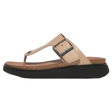 fitflop Gen FF 皮革扣環夾腳拖