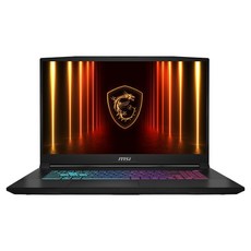 MSI 2025 스워드 GF76 HX 코어i9 인텔 14세대 지포스 RTX 5060, 블랙, MS-17L, 512GB, 16GB, Free DOS