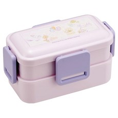 Skater 圓頂蓋雙層便當盒 600ml PFLW4, 角落生物, 1個