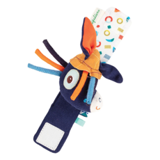 Lilliputiens 有機棉手腕帶, 伊格納斯小驢 多色, 1個