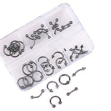 퍼니네일 엔틱 파츠 6종 세트 KN-P1102, 1세트, 혼합색상