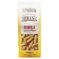 이리스파스타 유기농 세몰라 푸질리, 500g, 1개
