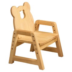 HA Baby Bed 小熊造型成長椅 高度可調節, 木頭色, 1個