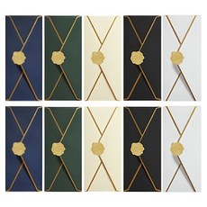 쿠말 예쁜 고급 용돈 현금봉투 5종 x 2p 세트, 멀티컬러, 1세트