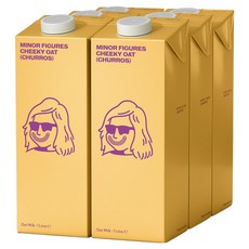 MINOR FIGURES 小人物 吉拿棒風味燕麥奶 咖啡師, 6個, 1L