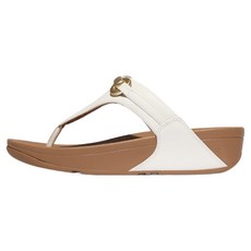 핏플랍 루루 청키 스내플 레더 토 포스트 샌들