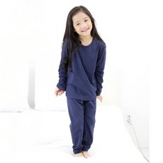 童款發熱刷毛長袖內衣+長褲套裝