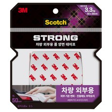 스카치 쓰리엠 차량 외부용 폼 양면 테이프, 1개