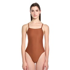 여성용 퍼니베리 하이컷 V back 탄탄이 수영복 WHT2055