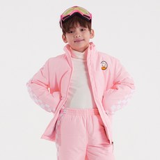 Lookat Kids 兒童棋盤格鋪棉滑雪外套