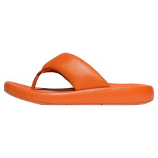 fitflop iQushion 豪華加厚皮革夾腳涼鞋