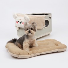 RITOGATO 寵物 Bolppang-i 推車坐墊 M, 棕色, 1個