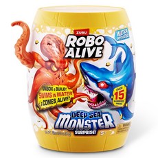 ROBOALIVE 深海怪物可動玩具 機器人動物玩具, 隨機出貨, 1個