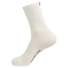 Silence 美麗諾羊毛運動自行車輕量襪, 白色, 1套