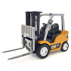 레프리카 2.4Ghz 1:64 지게차 중장비 RC MXT116657YE, 옐로우, 1개