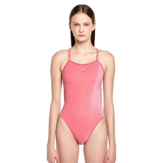 HOOG 女款 Fun-Shine 高衩 V 背連身泳衣 WHM1952