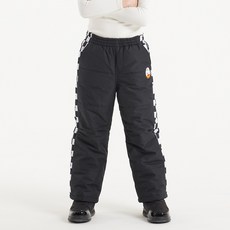 Rucat Kids 兒童西洋棋格紋鋪棉滑雪褲