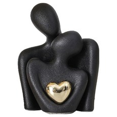 微笑美麗室內裝飾品, 黑色