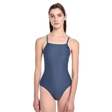 퍼니베리 미들컷 V back 탄탄이 여성수영복 WST2091