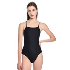 HOOG Funny Berry 中高衩 V背 高耐用訓練款 女士連身泳衣 WST2095