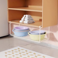 Home&On 掛式廚房水槽收納層架 特大號 52 x 19 x 24 cm, 白色, 1個