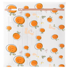 DK ONE 漂亮耐用洗衣袋 40 x 50 cm, 橘色B, 1個