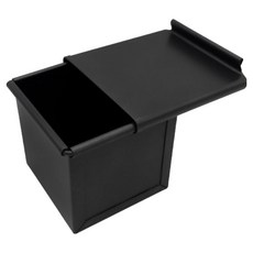Hanomad 95 方塊雙面塗層吐司模 + 附蓋套組 9.5 x 9.5 x (h)9.5cm, 1套