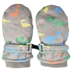 KIZTREE 兒童恐龍防水連指滑雪手套 ST-152