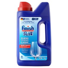 finish 洗碗粉 洗碗機專用, 1kg, 1瓶