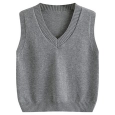 Uvly 兒童貢姆溫基本款V領針織背心