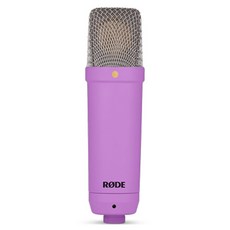 RODE NT1 Signature 錄音室電容式麥克風, 紫色, 單一商品