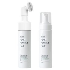 Dr.Blank 狗狗低刺激免洗足部專用洗毛精刷 200ml + 泡沫型洗毛精 200ml 組合, 1套