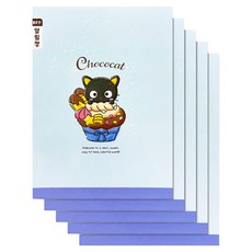 산리오 초등 좁은칸 알림장, 초코캣, 5개 초코캣, 5개