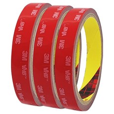브이에이치비 쓰리엠 강력 아크릴폼 양면테이프 그레이 20mm x 1.5m, 3개